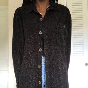 True Grit Speckled Button Down Shirt (Fireside Shirt)